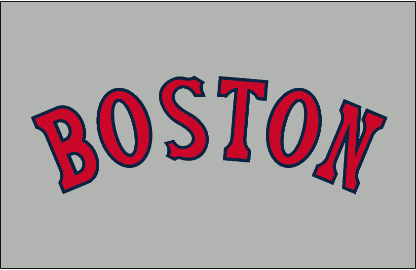 Boston Red Sox 1934 Jersey Logo fabric transfer